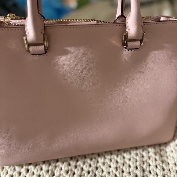 Michael Kors Light Pink Satchel with Gold Accents - Picture 5 of 9
